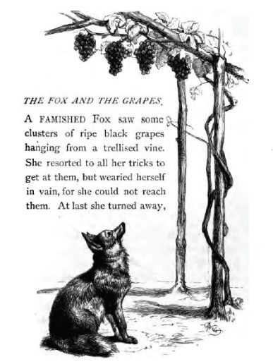 Sour grapes...a drink best served cold.