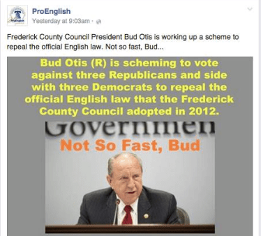 Please let this be true! We want this nonsense repealed. It's gross.