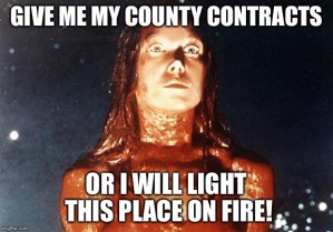 Nothing like taking everyone down with you!