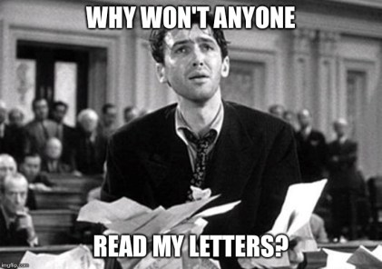 A scene from: " Mr. Smith doesn't go to Annapolis".