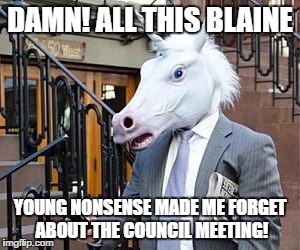 Blaine's naughty time has been taking too much of our time!