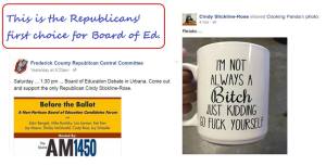 *Always. Just who we need on a deliberative body. Someone who guarantees that they will be uncivil and uncooperative.