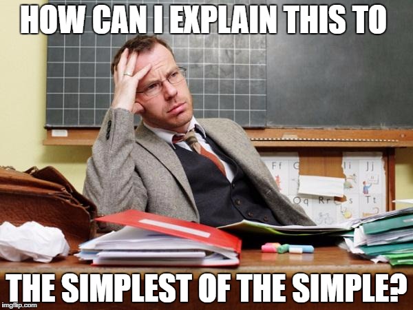 It's so very hard, we feel for you Mr. Donald.