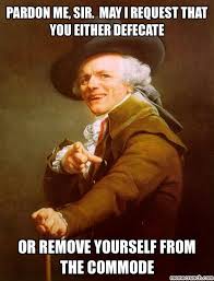 Jeremiah is a little more polite than we are.