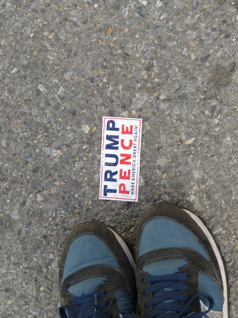 Now this is the perfect place for this sticker! Your Lady Yokels will spare you the details of what we did to it next.