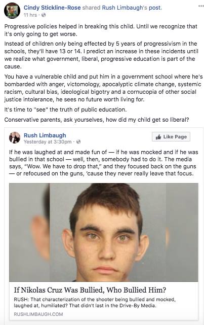 crazy shooter dude gets blamed on the liberals